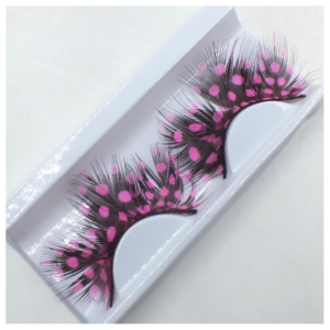 Two‑Color Feather Eyelashes