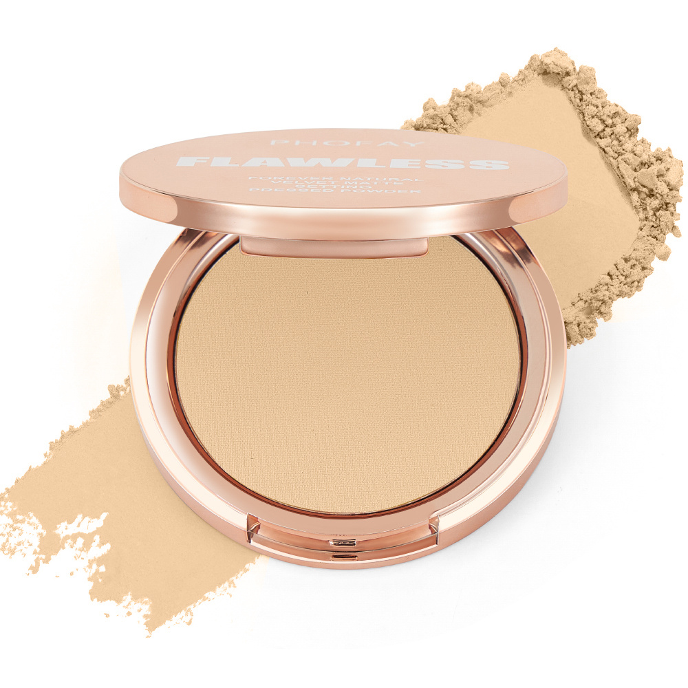PHOFAY Matte Setting Pressed Powder - obrazek 9