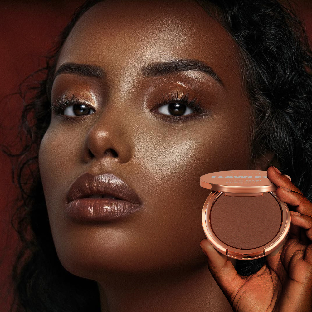 PHOFAY Matte Setting Pressed Powder - obrazek 5
