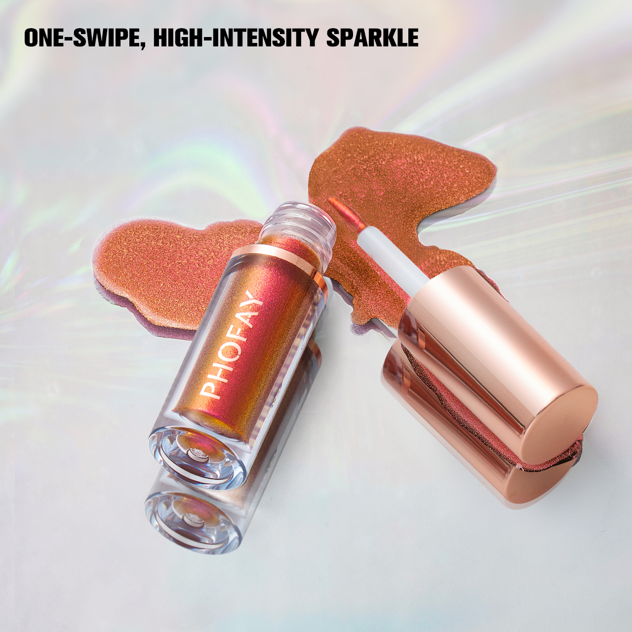 PHOFAY Liquid Glitter Eyeliner Set - obrazek 5