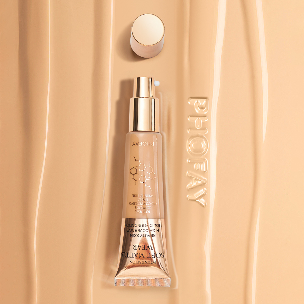 PHOFAY Full Coverage Foundation - obrazek 4