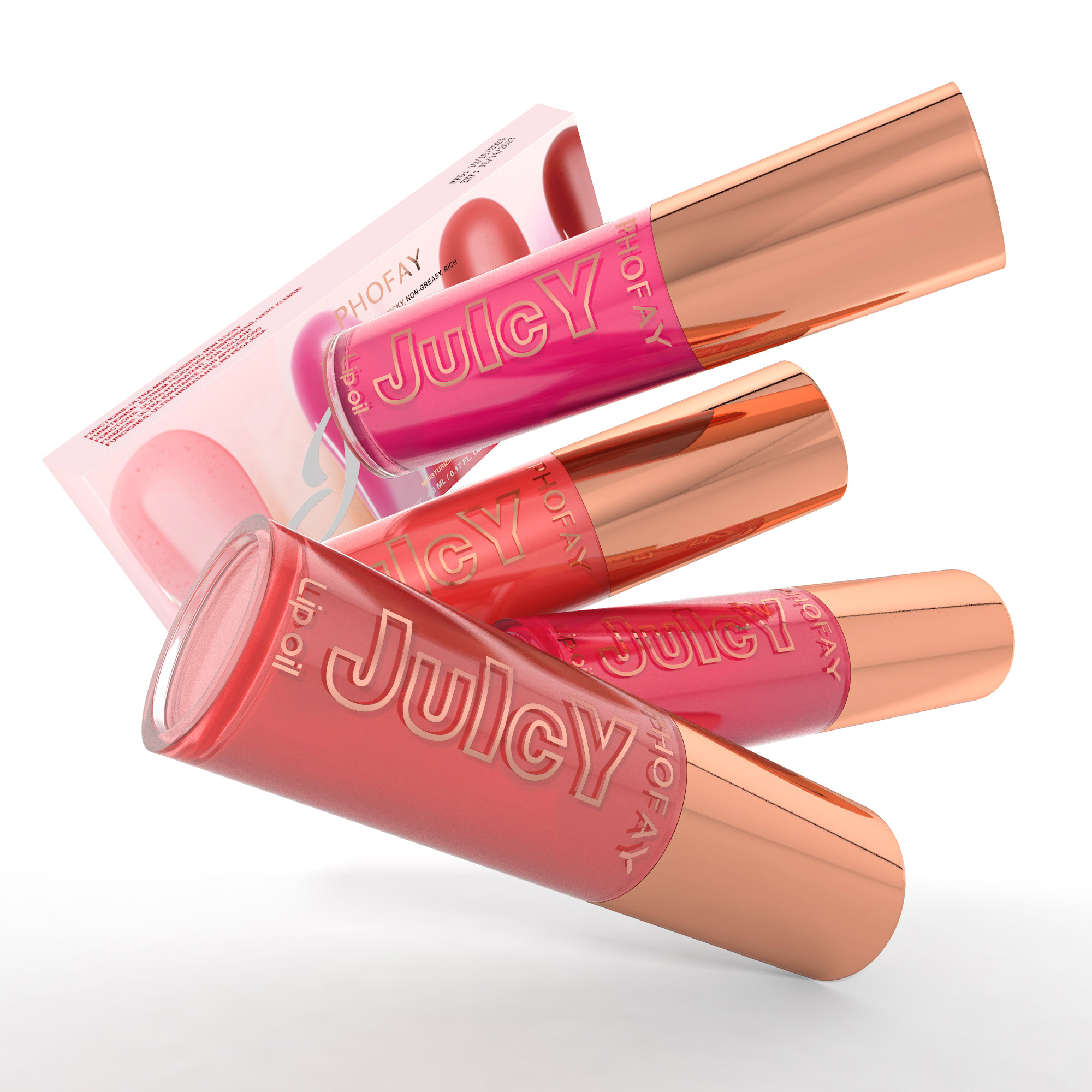 PHOFAY Juicy Lip Oil Set - Image 9
