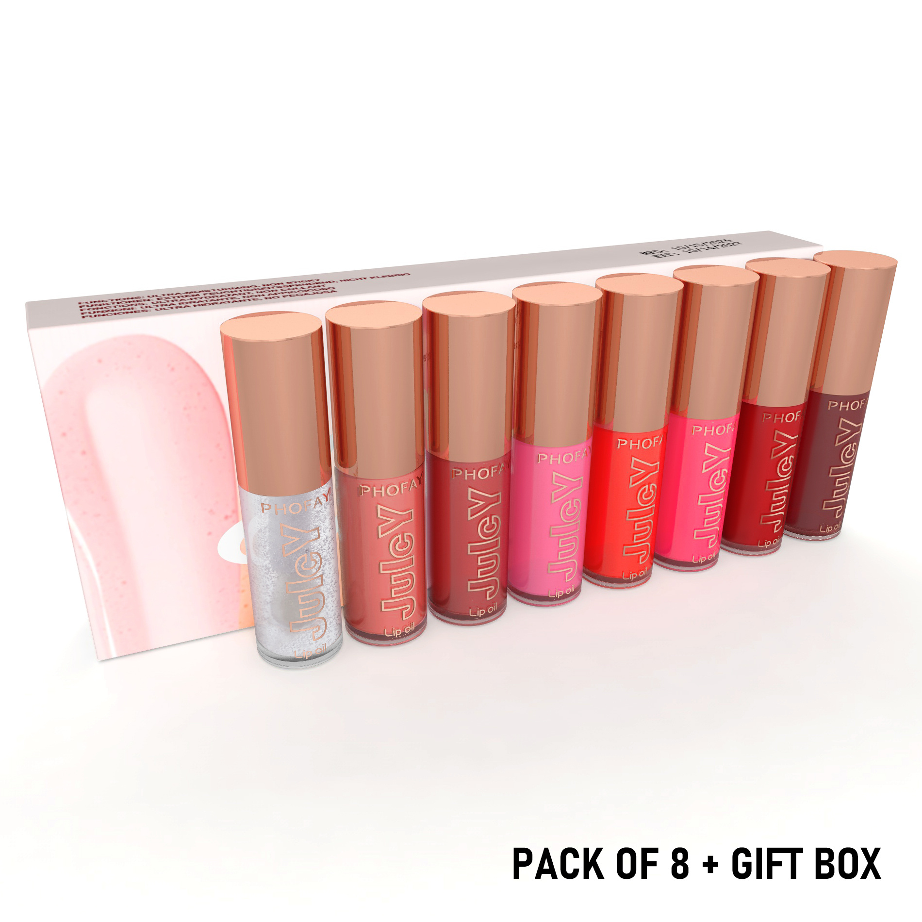 PHOFAY Juicy Lip Oil Set - Image 10